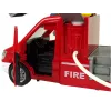 LEAN TOYS Fire Truck Red Water Sounds Lights