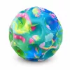 LEAN TOYS Putuplasta bumba ar iedobēm atsitienam pret stresu Vienradzis 7cm