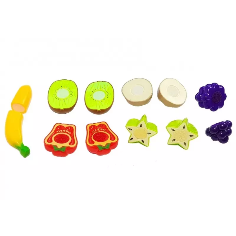 LEAN TOYS Augļu un dārzeņu griešanas komplekts