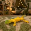 LEAN TOYS Golden Gecko Gumijas Figūriņa Stiepjama Reālistisks Rāpulis 15,5 cm