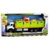 LEAN TOYS Zaļā pārtikas pārvadāšanas kravas automašīna 1:55