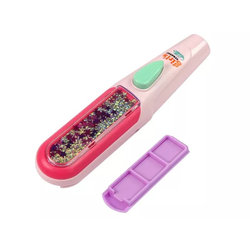 LEAN TOYS Hair Dyeing Set Hair Straightener Strands 6 Colours