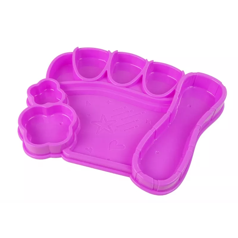 LEAN TOYS Matu veidošanas komplekts ar taisnotāju un krāsainiem krītiņiem šķipsnām + matu aksesuāri