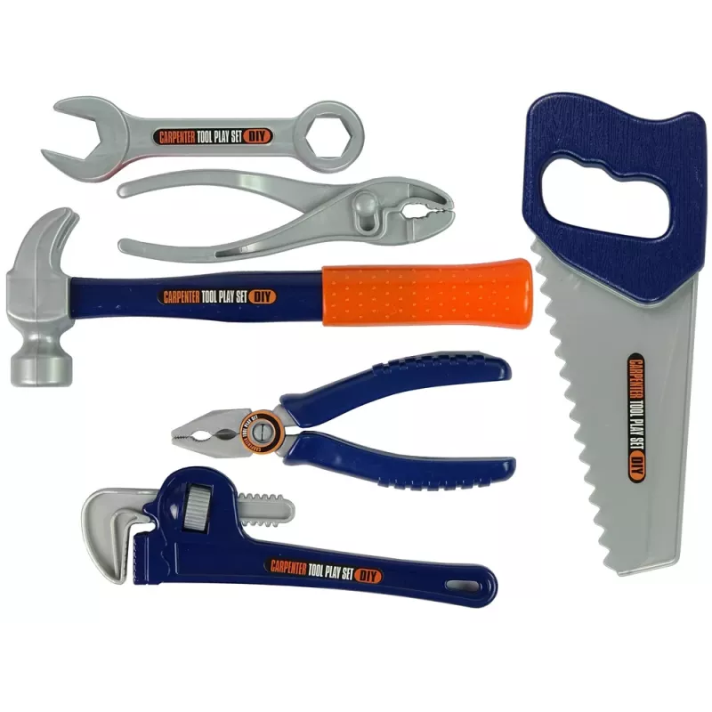 LEAN TOYS Handyman Set Tools Screwdriver Hammer Saw