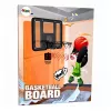 LEAN TOYS Piekarināms basketbola grozs ar atpakaļtāfeli, punktu skaitītāju, gaismām un skaņām