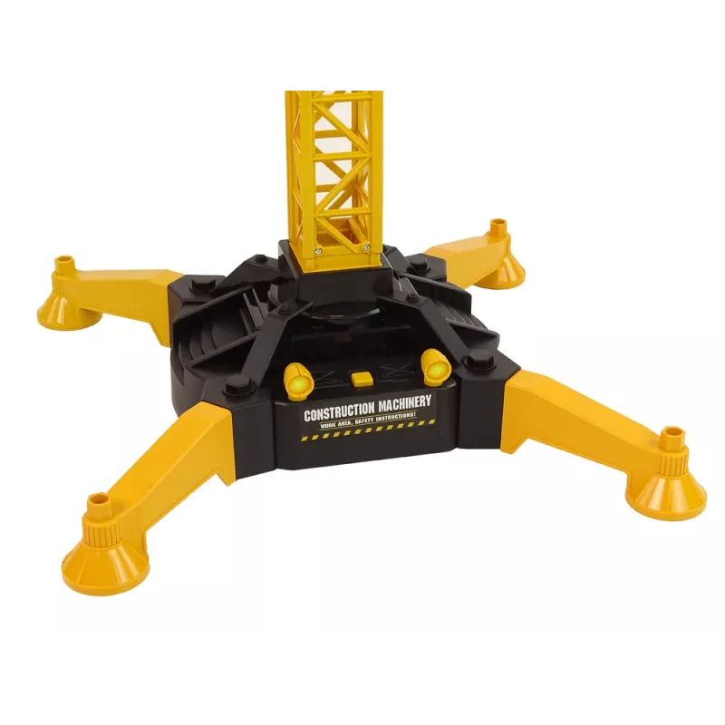 LEAN TOYS Lielais celtnis ar tālvadības pulti, augstums 183 cm, 2 darba līmeņi