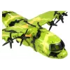 LEAN TOYS milzīgs militārais lidaparāts 55cm ar piederumiem