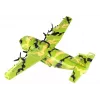 LEAN TOYS milzīgs militārais lidaparāts 55cm ar piederumiem