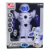 LEAN TOYS Inteliģents tālvadības robots ar RC tālvadību, gaismām un skaņām