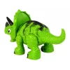LEAN TOYS Interaktīvs Dinozaurs Triceratops Tvaika Ūdens Skaņa Zaļš