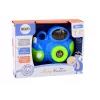 LEAN TOYS Interaktīvā fotokamera jūsu mazulim ar gaismas un skaņas melodijām, zilā krāsā