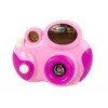 LEAN TOYS Interaktīvā foto kamera jūsu mazulim ar gaismas un skaņas melodijām, krāsa Rozā
