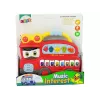 LEAN TOYS Interaktīvās klavieres Ugunsdzēsēju skaņas Dzīvnieku skaņas Transportlīdzekļu skaņas Melodijas