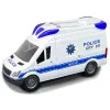 LEAN TOYS Interaktīvā policijas radio automašīna ar gaismas un skaņas efektiem, atveramām durvīm