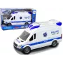 LEAN TOYS Interaktīvā policijas radio automašīna ar gaismas un skaņas efektiem, atveramām durvīm