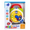 LEAN TOYS Interaktīvs sensorais modinātājpulkstenis bērniem ar gaismu un skaņu - Lapsas dizains, USB-C uzlādējams