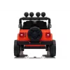 LEAN TOYS Jeep Rubicon DK-JWR558 24V oranžs ar akumulatoru darbināms braucamais ar vecāku tālvadību