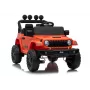 LEAN TOYS Jeep Rubicon DK-JWR558 24V oranžs ar akumulatoru darbināms braucamais ar vecāku tālvadību