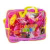 LEAN TOYS Virtuvītes komplekts 31 elements Trauki Šķīvji Bērniem