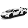 LEAN TOYS Lamborghini Veneno 1:24 tālvadības auto, balts ar 2,4 GHz un gaismām