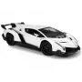 LEAN TOYS Lamborghini Veneno 1:24 tālvadības auto, balts ar 2,4 GHz un gaismām