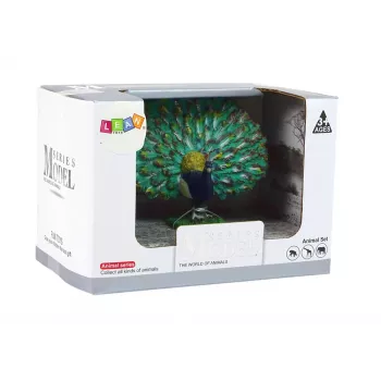 LEAN TOYS Lielā kolekcionāra figūriņa “Royal Peacock”