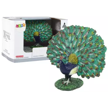 LEAN TOYS Lielā kolekcionāra figūriņa “Royal Peacock”