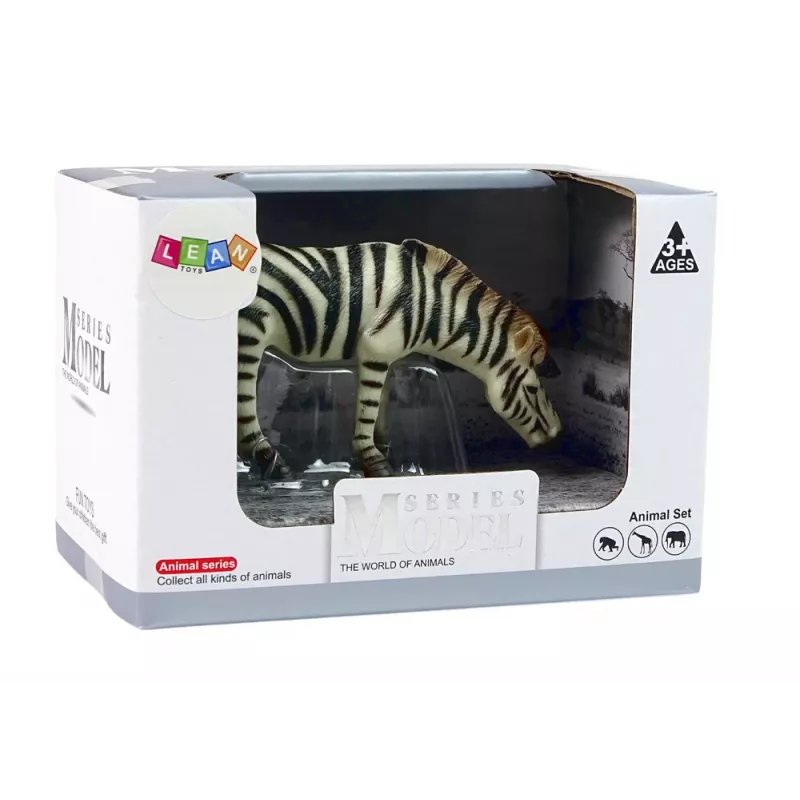 LEAN TOYS Lielā kolekcionāra figūriņa Zebra Animals of the World