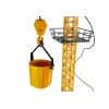 LEAN TOYS Lielais celtniecības celtnis ar regulējamu tālvadības āķi 182 cm