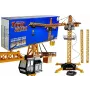 LEAN TOYS Lielais celtniecības celtnis ar regulējamu tālvadības āķi 182 cm
