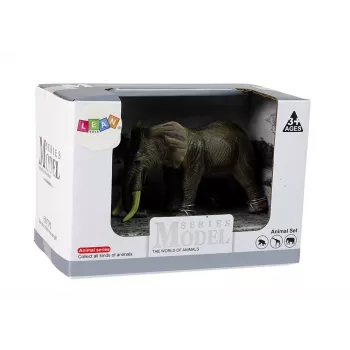 LEAN TOYS Lielā ziloņa kolekcionējama figūriņa Animals of the World