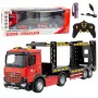LEAN TOYS Large Lora Tow Truck tālvadības RC 2.4G 6CH sarkans