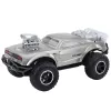 LEAN TOYS Liela attālināti vadāma bezceļu sporta automašīna RC Sudraba 1:8