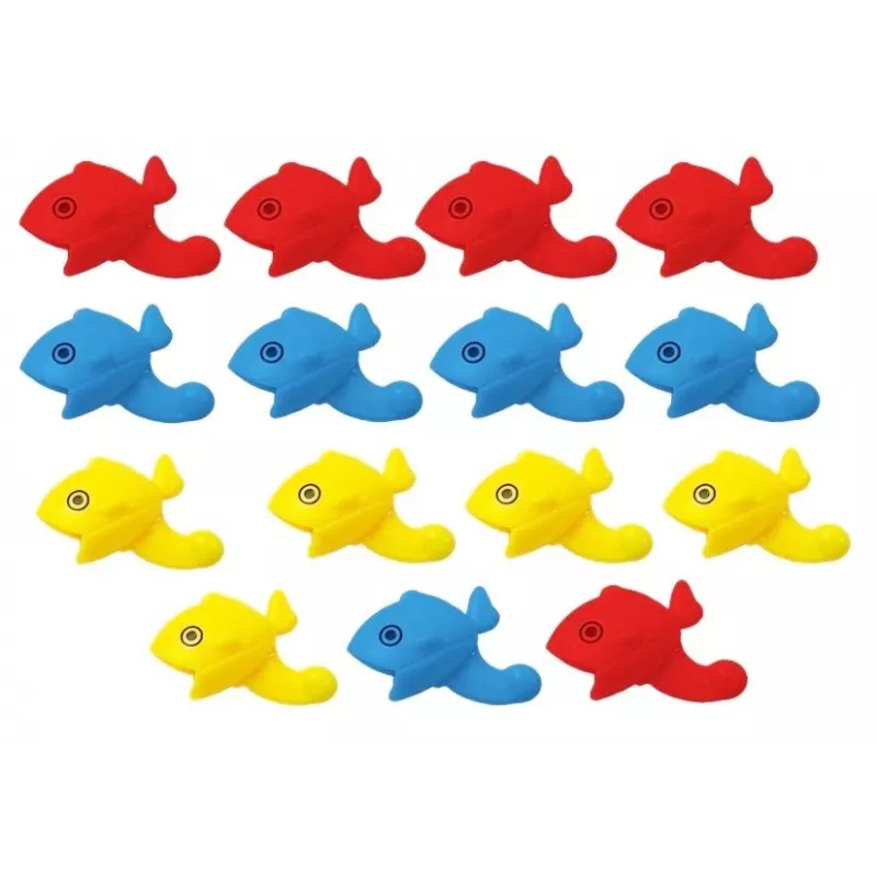 LEAN TOYS Lielais makšķerēšanas komplekts ar makšķerēm