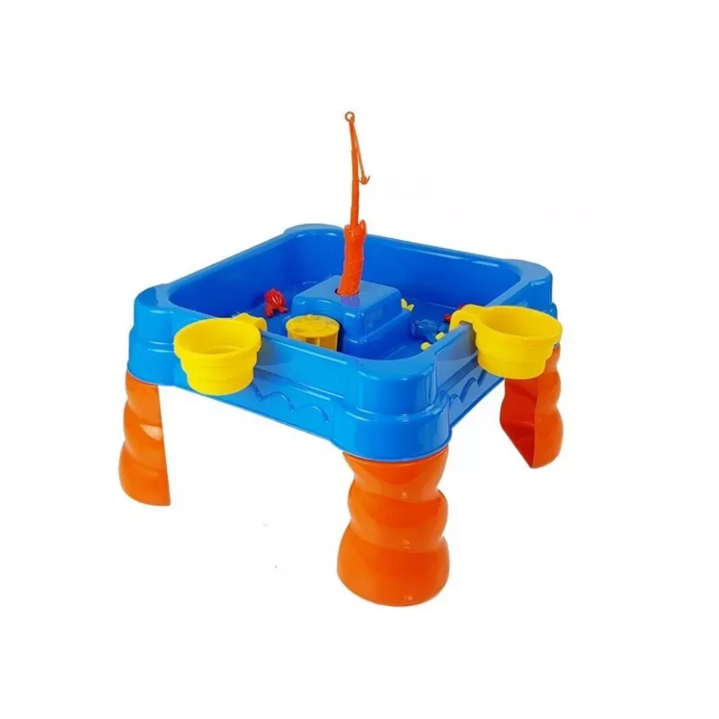 LEAN TOYS Lielais makšķerēšanas komplekts ar makšķerēm