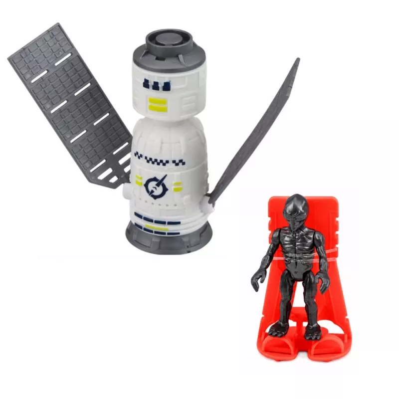 LEAN TOYS lielais kosmosa komplekts NLO raķetes roveri transportlīdzekļi kuģis citplanētietis 8 gab.