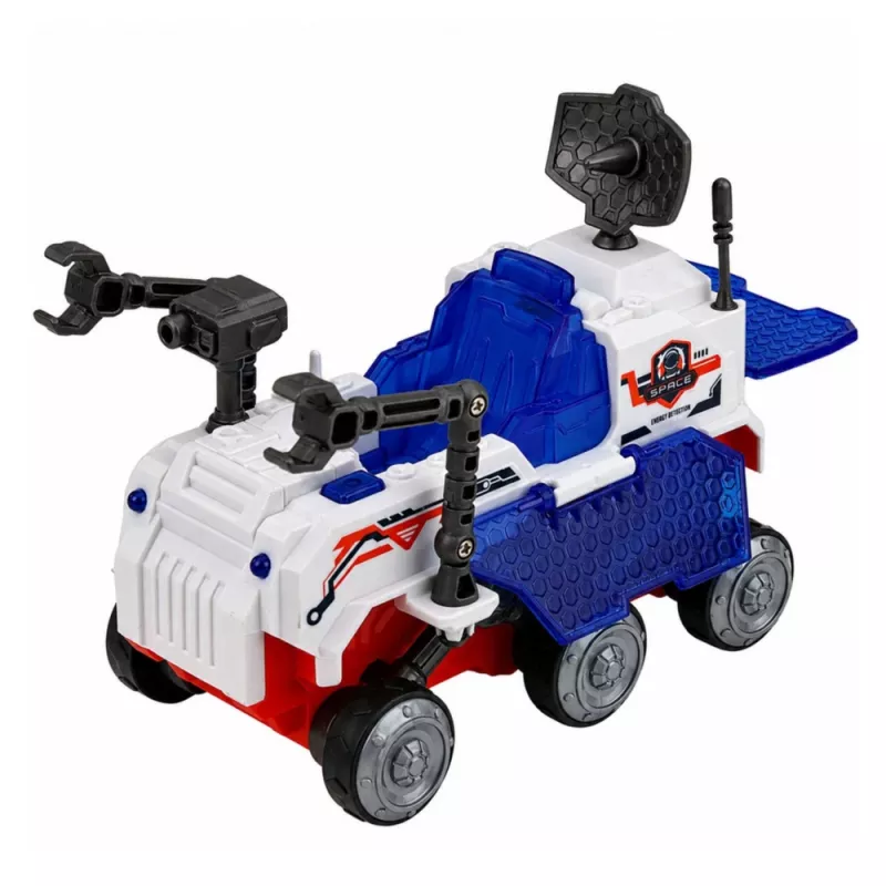 LEAN TOYS lielais kosmosa komplekts NLO raķetes roveri transportlīdzekļi kuģis citplanētietis 8 gab.