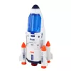 LEAN TOYS lielais kosmosa komplekts NLO raķetes roveri transportlīdzekļi kuģis citplanētietis 8 gab.