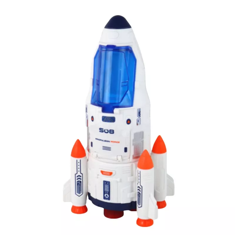 LEAN TOYS lielais kosmosa komplekts NLO raķetes roveri transportlīdzekļi kuģis citplanētietis 8 gab.