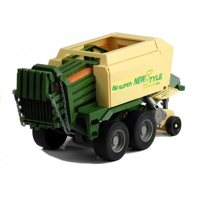 LEAN TOYS Liels traktors ar piekabi Lauksaimniecības mašīna 65 cm