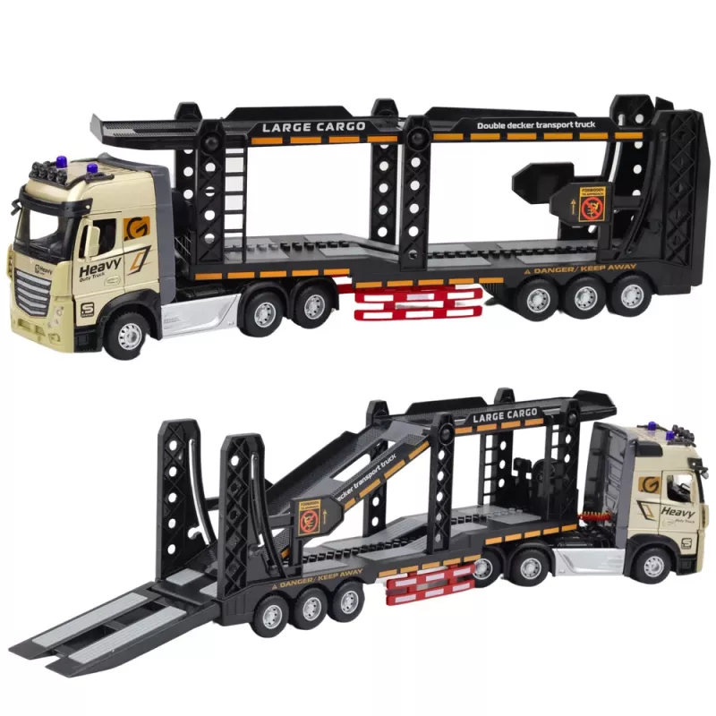 LEAN TOYS Lora Truck RC evakuators 1:24 2.4GHz ar gaismām un skaņām