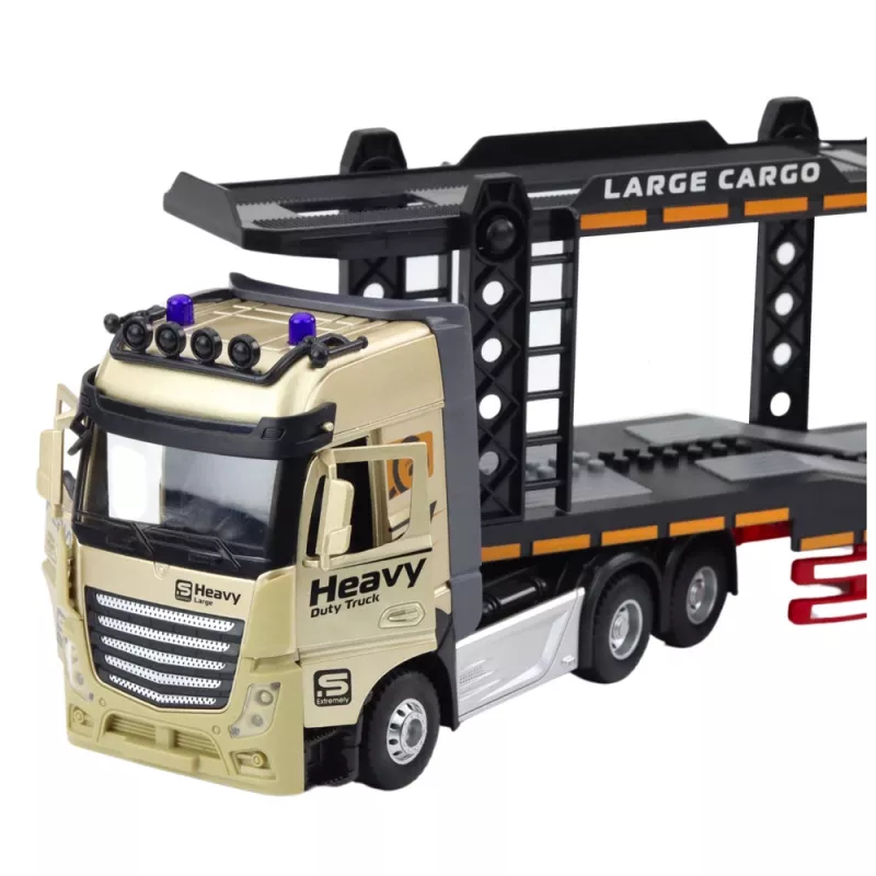 LEAN TOYS Lora Truck RC evakuators 1:24 2.4GHz ar gaismām un skaņām