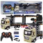 LEAN TOYS Lora Truck RC evakuators 1:24 2.4GHz ar gaismām un skaņām