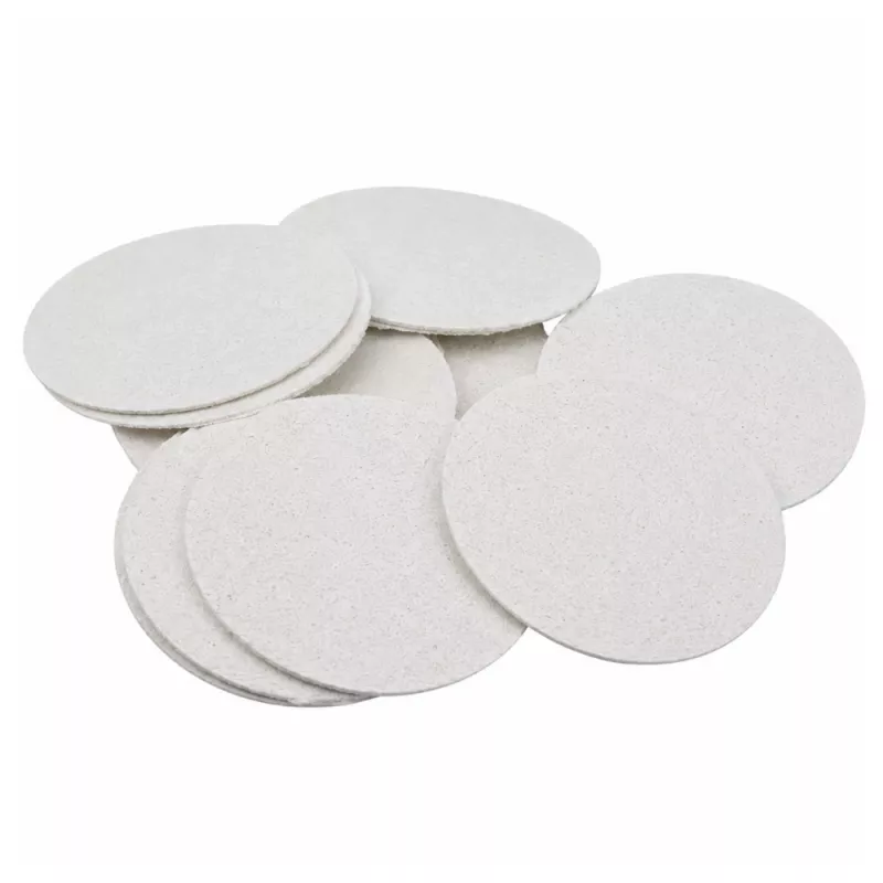 LEAN TOYS Magic 3D krāsošanas papīrs DIY koksnes masas diski 20 gab. 6 cm