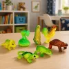 LEAN TOYS burvju ola dinozaura izšķilšanās ūdenī ola balta 6,5 cm
