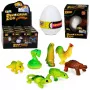 LEAN TOYS burvju ola dinozaura izšķilšanās ūdenī ola balta 6,5 cm
