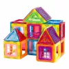 LEAN TOYS magnētisko būvbloku komplekts, 70 gabali – izglītojoša STEM konstruktoru rotaļlieta ar spēcīgiem neodīma magnētiem, daudzkrāsaina ABS plastmasa, droša un izturīga bērniem no 3 gadu vecuma