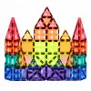 LEAN TOYS Magnetic Construction Blocks 3D Panels Creative STEM Colorful 73 pcs