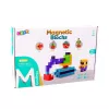 LEAN TOYS magnētiskie konstrukcijas klucīši kubi 3D klucīši krāsaini 96 gab.