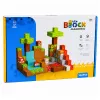 LEAN TOYS Magnētiskie konstrukcijas bloki Pixel World Krāsainie kubi 146 gab.